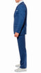 Mens Savannah Indigo Slim Fit 3 Piece Suit