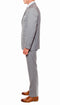 Mens Savannah Light Grey Slim Fit 3 Piece Suit