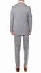 Mens Savannah Light Grey Slim Fit 3 Piece Suit