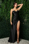 Nox Anabel Fitted Cowl Satin Gown E1042