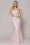 Amelia Couture 799 Fitted Sleeveless Gown with Embroidery