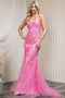 Amelia Couture 799 Fitted Sleeveless Gown with Embroidery