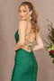 GLS Gloria GL3141 Fitted Lace-Up Back Jersey Gown