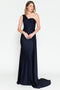 Amelia Couture 387 Fitted One-Shoulder Lycra Gown