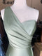 Amelia Couture 387 Fitted One-Shoulder Lycra Gown