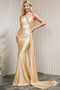 Amelia Couture 387 Fitted One-Shoulder Lycra Gown