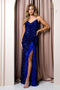 Nox Anabel Fitted Sequin Feather Gown R1059