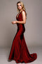 Amelia Couture 370 Fitted Sleeveless Lycra Gown