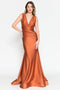 Amelia Couture 370 Fitted Sleeveless Lycra Gown