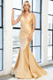 Amelia Couture 370 Fitted Sleeveless Lycra Gown