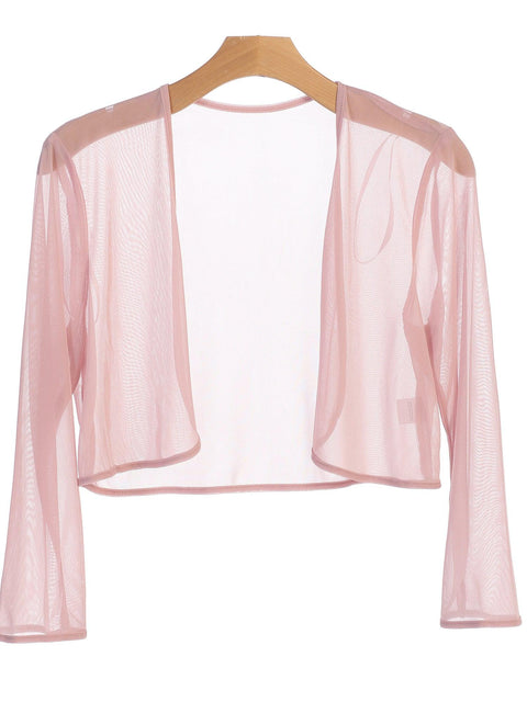 Eva Fashion 3277 Chiffon Bolero Jacket - Sale