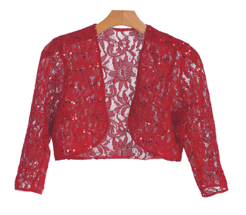 Eva Fashion 3278 Lace Bolero Jacket - Sale