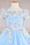 Elizabeth K GK107 Girls Embroidered Short Sleeve Gown