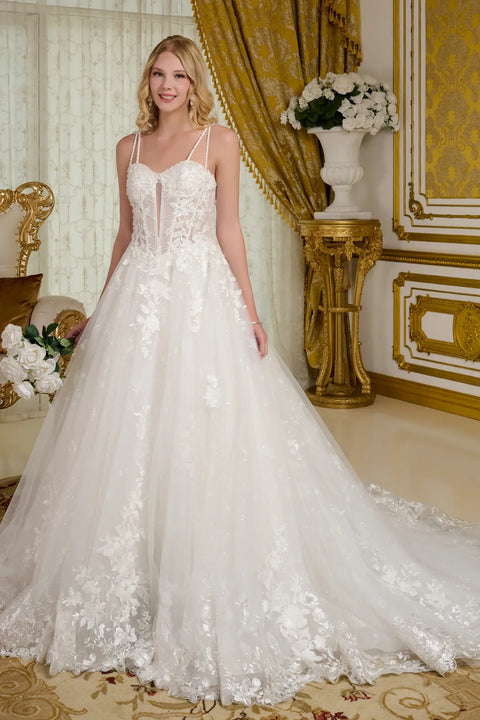 GLS Gloria GL3660 Sleeveless Wedding Dress