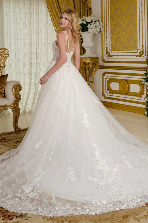 GLS Gloria GL3660 Sleeveless Wedding Dress