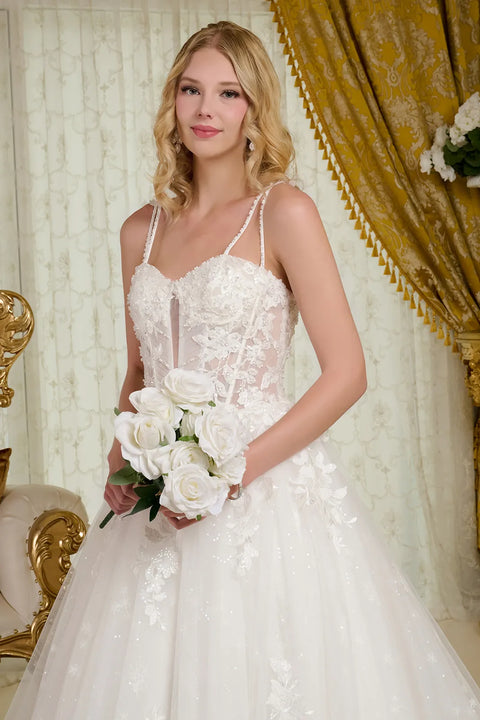 GLS Gloria GL3660 Sleeveless Wedding Dress