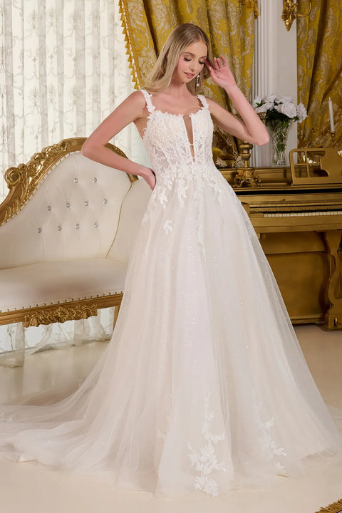 GLS Gloria GL3662 Sleeveless Wedding Dress