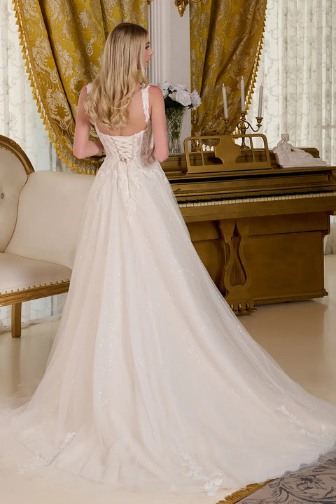 GLS Gloria GL3662 Sleeveless Wedding Dress