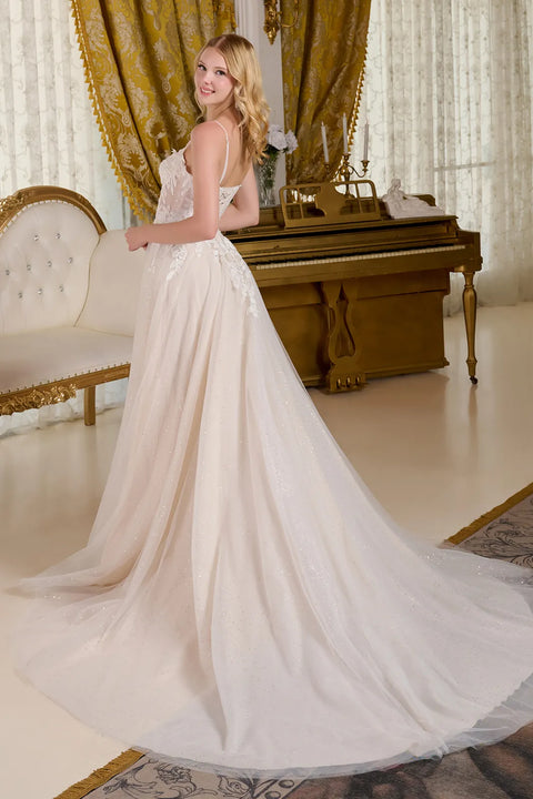 GLS Gloria GL3663 Sleeveless Wedding Dress