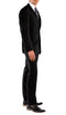 JAX Black Slim Fit 3 Piece Suit