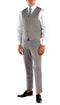 JAX Light Grey Slim Fit 3 Piece Suit