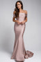 Amelia Couture 373 Off-Shoulder Lycra Mermaid Dress