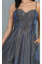 May Queen MQ1791 Sleeveless A-Line Short Cocktail Dress with Corset Back