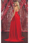 May Queen MQ1834 One Shoulder Simple Stretchy Long Evening Dress