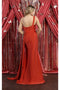 May Queen MQ1834 One Shoulder Simple Stretchy Long Evening Dress