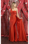 May Queen MQ1834 One Shoulder Simple Stretchy Long Evening Dress