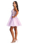 May Queen MQ1858 Ruched Off-Shoulder Stretch Prom Dress