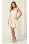 May Queen MQ1864 A-Line Sweetheart Short Cocktail Dress