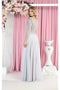 May Queen MQ1936 V-Neck Embroidered Mother of the Bride A-Line Dress