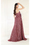 May Queen MQ1968 Strapless Sequin Formal Evening Gown