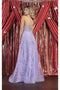 May Queen MQ1996 Embroidered Lace Corset A-line Evening Gown