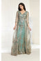 May Queen MQ2000 Glitter 3/4 Sleeve Formal Evening Dress