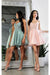 May Queen MQ2025 Spaghetti Strap Glitter Homecoming Dress with Lace Appliqué