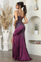 May Queen MQ2050 Lace-Embellished Sleeveless Red Carpet Evening Gown