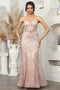 May Queen MQ2058 Sweetheart Corset Bodice Formal Prom Gown