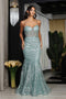 May Queen MQ2058 Sweetheart Corset Bodice Formal Prom Gown