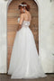 May Queen MQ2059B Ivory Corset Embellished Bridal Long Gown