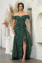 May Queen MQ2063 Off-Shoulder Ruched Mother of the Bride Dress