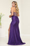 May Queen MQ2088 Sweetheart Beaded Prom Gown with High Slit