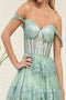 May Queen MQ2094 Sweetheart A-Line Glitter Short Prom Dress