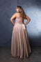 Glitter A-line Evening Gown By: May Queen MQ2137B -