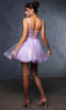 Floral Ruffled Hem Cocktail Dress By May Queen MQ2149