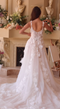 Ladivine WL045 Sleeveless Bridal Gown with 3D Floral Accents