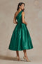One Shoulder Tea Length Dress by Nox Anabel JE931