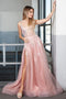 Amelia Couture TM1003 Sleeveless Sequin Appliqué Gown with Slit