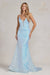 Nox Anabel Mermaid Gown with Sequin Deep V-Neck C1094